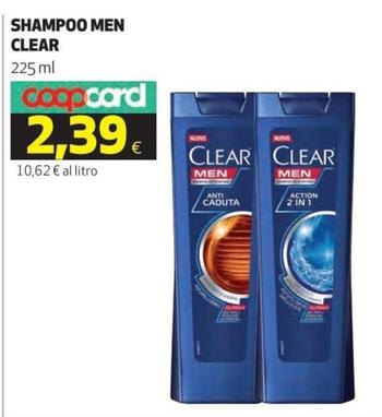 Offerta per  Clear - Shampoo Men a 2,39€ in Ipercoop