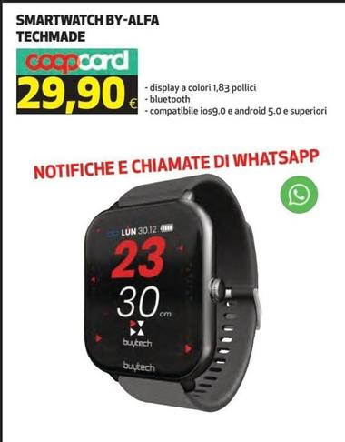 Offerta per  Techmade  - Smartwatch By-alfa a 29,9€ in Ipercoop