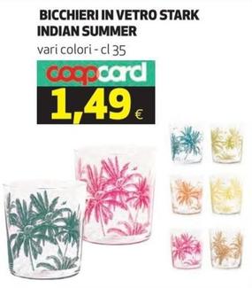 Offerta per Stark - Bicchieri In Vetro Indian Summer a 1,49€ in Ipercoop