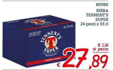 Offerta per Tennent's - Birra Super a 27,89€ in ZONA