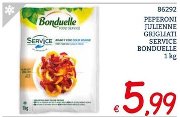 Offerta per Bonduelle - Peperoni Julienne Grigliati Service a 5,99€ in ZONA