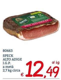 Offerta per Senfter - Speck Alto Adige I.G.P. a 12,49€ in ZONA