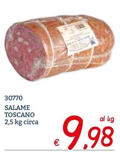 Offerta per Salame Toscano a 9,98€ in ZONA