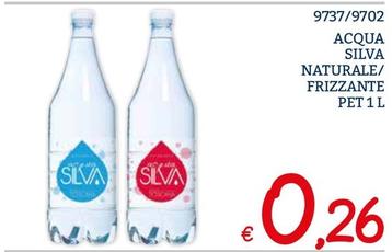 Offerta per Silva - Acqua Naturale/ Frizzante a 0,26€ in ZONA