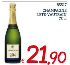 Offerta per Lete-Vautrain - Champagne a 21,9€ in ZONA