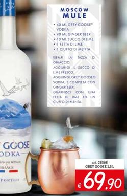 Offerta per Grey Goose a 69,9€ in ZONA