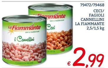 Offerta per La Fiammante - Ceci/ Fagioli Cannellini a 2,99€ in ZONA