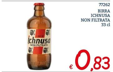 Offerta per Ichnusa - Birra Non Filtrata a 0,83€ in ZONA