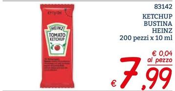Offerta per Heinz - Ketchup Bustina a 7,99€ in ZONA
