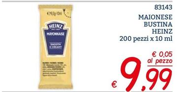 Offerta per Heinz - Maionese Bustina a 9,99€ in ZONA