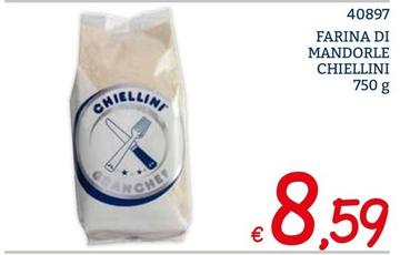 Offerta per Chiellini - Farina Di Mandorle a 8,59€ in ZONA