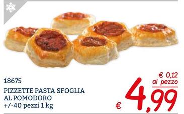 Offerta per Pizzette Pasta Sfoglia Al Pomodoro a 4,99€ in ZONA
