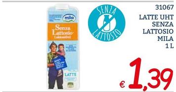 Offerta per Mila - Latte Uht Senza Lattosio a 1,39€ in ZONA