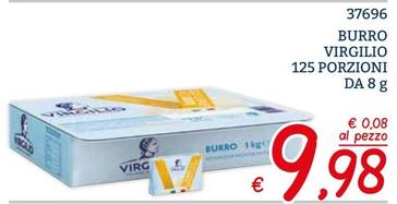 Offerta per Virgilio - Burro 125 Porzioni a 9,98€ in ZONA