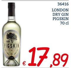 Offerta per Pigskin - London Dry Gin a 17,89€ in ZONA