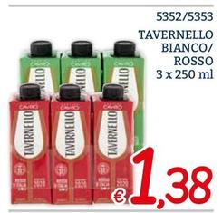 Offerta per Tavernello - Bianco/ Rosso a 1,38€ in ZONA