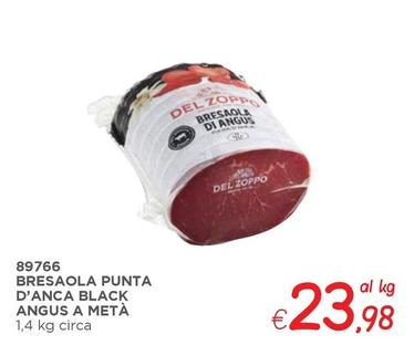 Offerta per Bresaola Punta D'Anca Black Angus A Metà a 23,98€ in ZONA