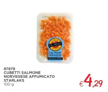 Offerta per Starlaks - Cubetti Salmone Norvegese Affumicato a 4,29€ in ZONA