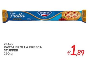 Offerta per Stuffer - Pasta Frolla Fresca a 1,89€ in ZONA