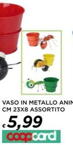 Offerta per Vaso In Metallo Animali a 5,99€ in Ipercoop
