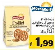 Offerta per Sfornasole - Frollini Con Zucchero Di Canna a 1,99€ in ARD Discount