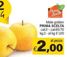 Offerta per Prima Scelta - Mele Golden a 2€ in ARD Discount