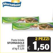 Offerta per Sfornasole - Pasta Brisée a 1,5€ in ARD Discount