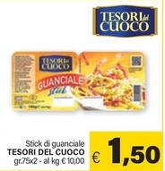 Offerta per Tesori Del Cuoco - Stick Di Guanciale a 1,5€ in ARD Discount