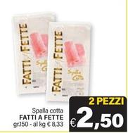 Offerta per Fatti A Fette - Spalla Cotta a 2,5€ in ARD Discount