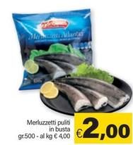 Offerta per Noribèrica - Merluzzetti Puliti In Busta a 2€ in ARD Discount