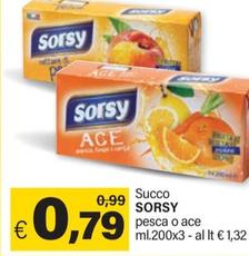 Offerta per Sorsy - Succo a 0,79€ in ARD Discount