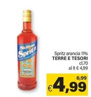 Offerta per Terre E Tesori - Spritz Arancia 11% a 4,99€ in ARD Discount