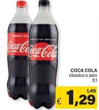Offerta per Coca Cola - Classica O Zero a 1,29€ in ARD Discount
