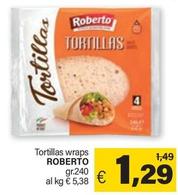 Offerta per Roberto - Tortillas Wraps a 1,29€ in ARD Discount