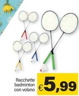 Offerta per Racchette Badminton Con Volano a 5,99€ in ARD Discount
