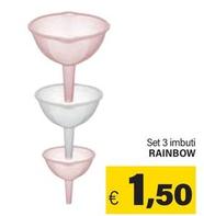 Offerta per Rainbow - Set 3 Imbuti a 1,5€ in ARD Discount