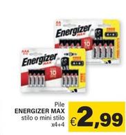 Offerta per Energizer - Max Pile a 2,99€ in ARD Discount