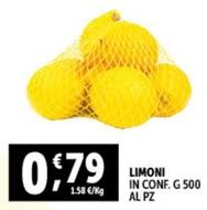 Offerta per Limoni a 0,79€ in Decò