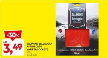 Offerta per Salmone affumicato a 3,49€ in Dpiu