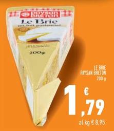 Offerta per Paysan Breton - Le Brie a 1,79€ in Conad