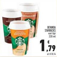 Offerta per Starbucks - Bevanda a 1,79€ in Conad
