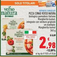 Offerta per Conad - Verso Natura Pizza a 2,98€ in Conad