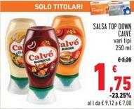 Offerta per Calvè - Salsa Top Down a 1,75€ in Conad