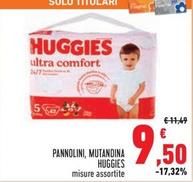 Offerta per Huggies - Pannolini/Mutandina a 9,5€ in Conad