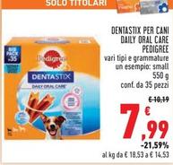 Offerta per Pedigree - Dentastix Per Cani Daily Oral Care a 7,99€ in Conad