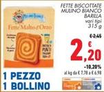 Offerta per Barilla - Fette Biscottate Mulino Bianco a 2,2€ in Conad