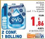 Offerta per Eva - Acqua a 1,86€ in Conad