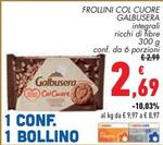 Offerta per Galbusera - Frollini Col Cuore a 2,69€ in Conad