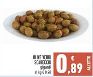 Offerta per Olive Verdi Scabecciu a 0,89€ in Conad