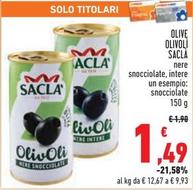 Offerta per Saclà - Olive Olivoli a 1,49€ in Conad